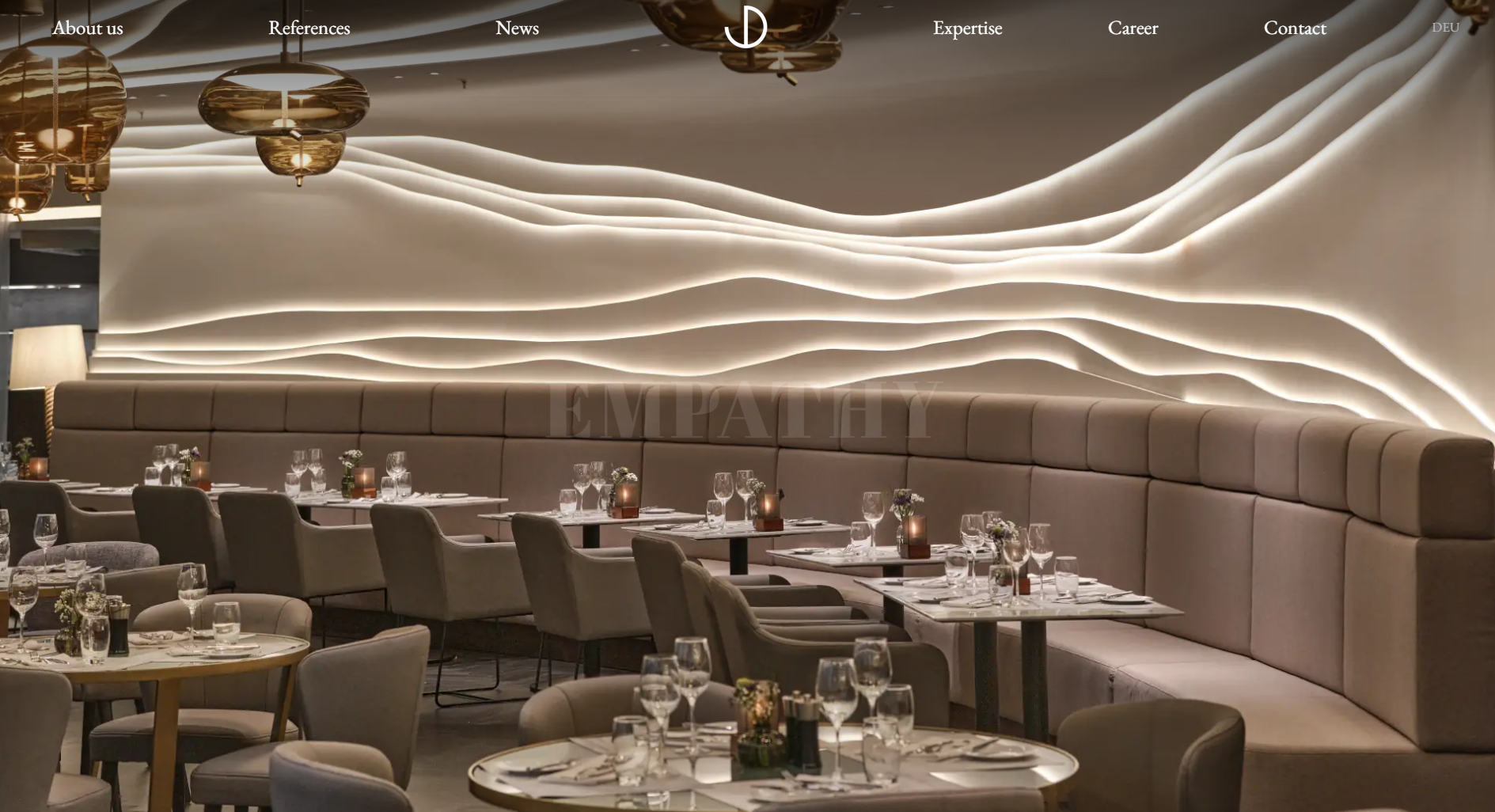 Premium Restaurant-Website — Empathy